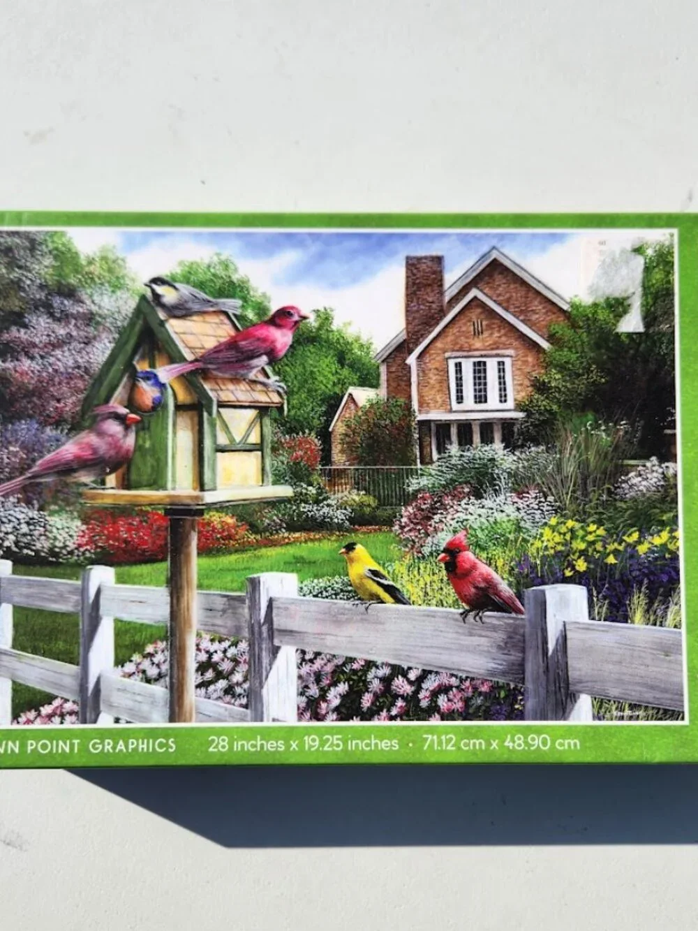 Feathers and Flowers 1000 Piece Jigsaw Puzzle Kevin Daniel Wild Birds Puzzle wit